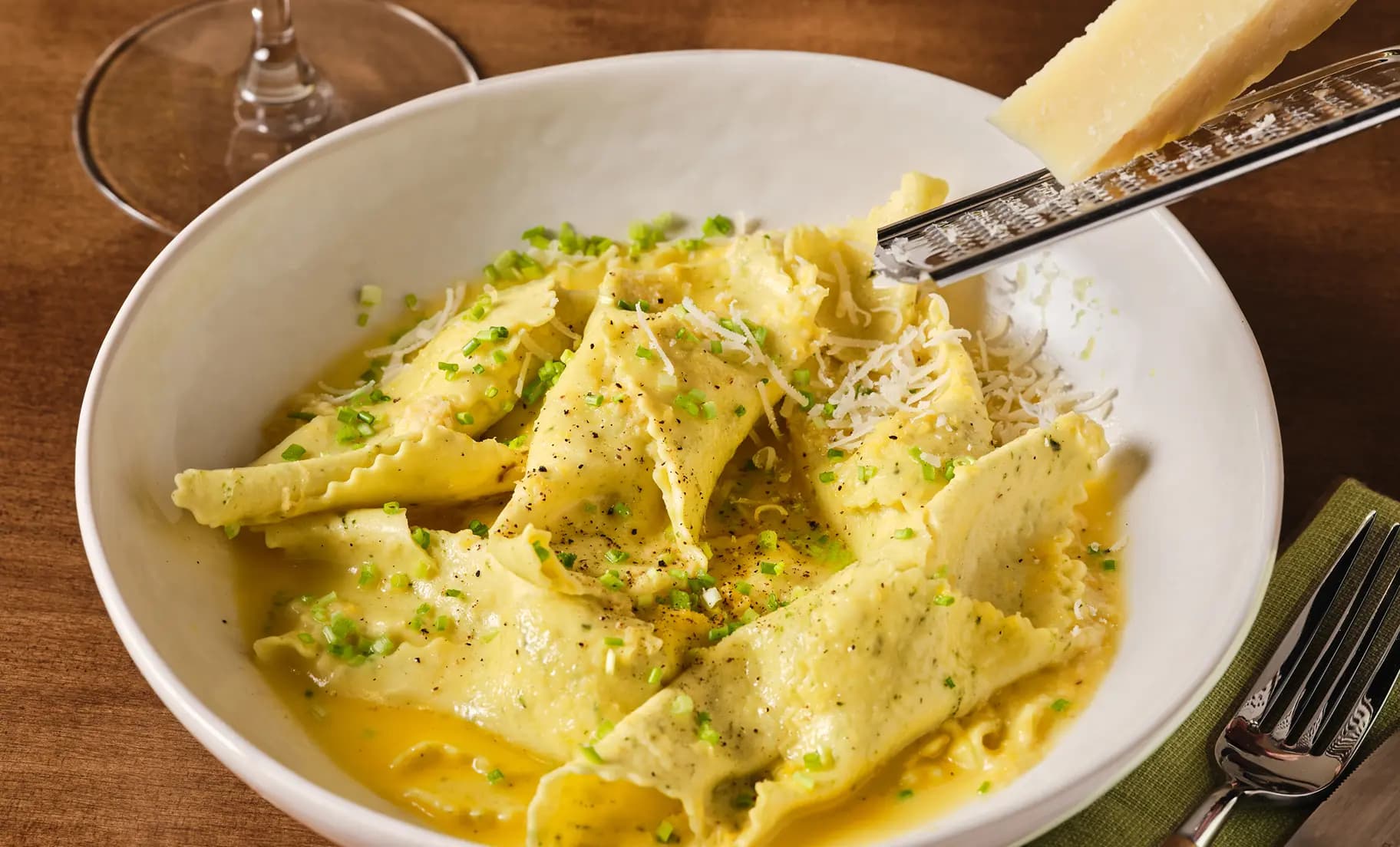 Ein Bissen wie Urlaub in Italien