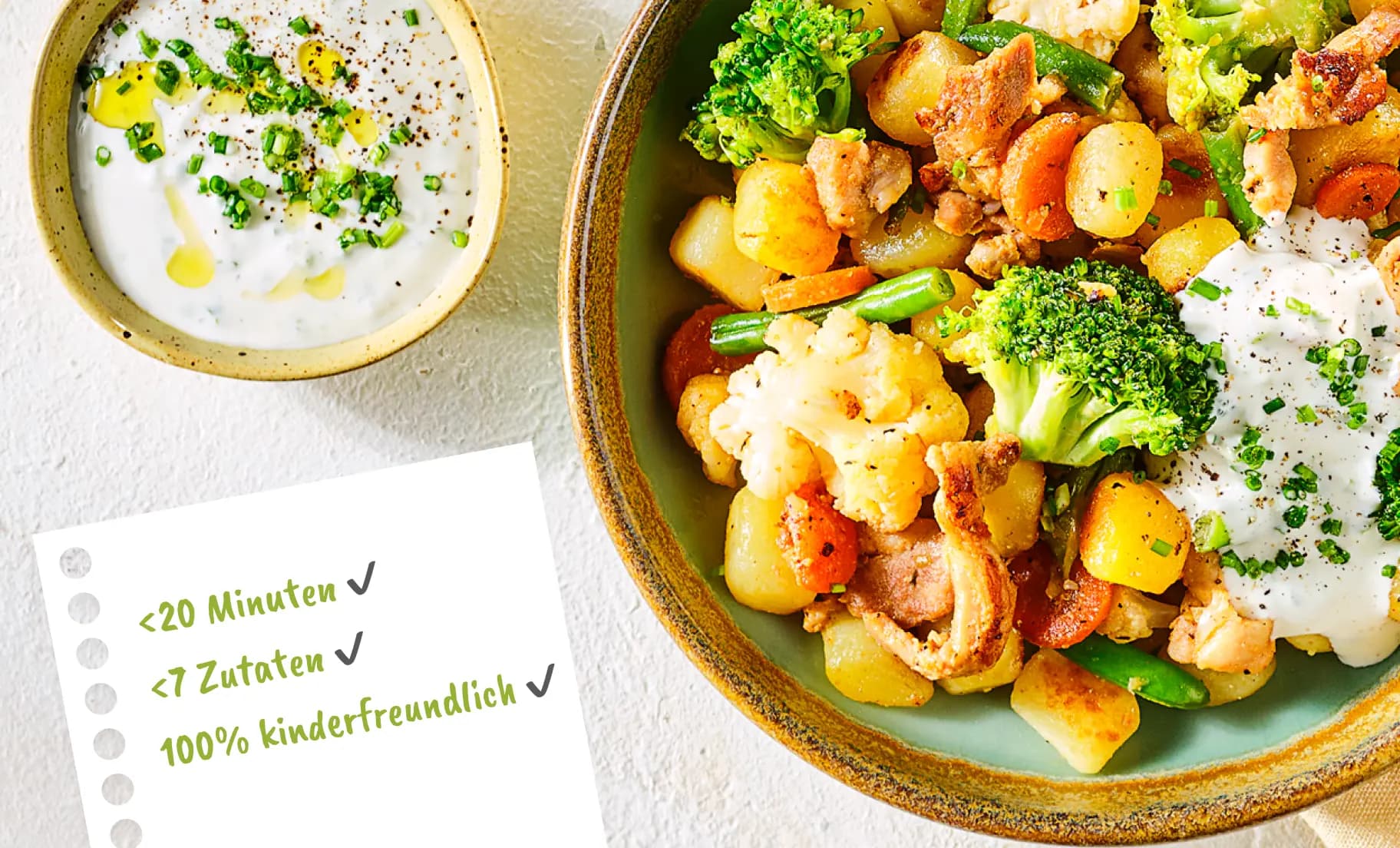 Unser Rezept für stressfreies Abendessen