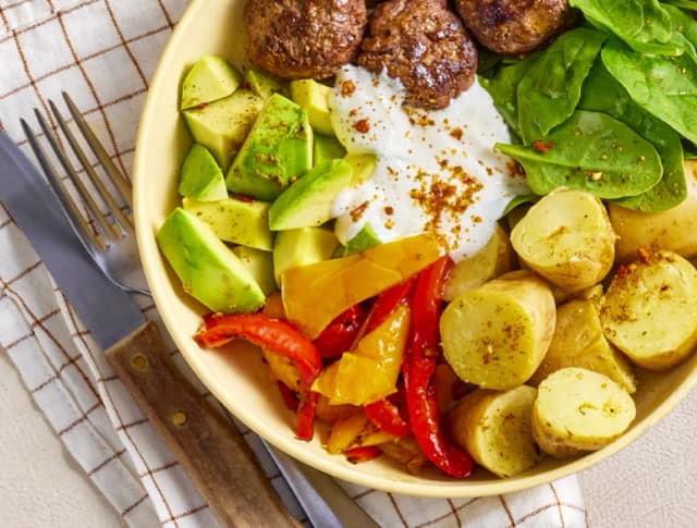 Bowl bœuf & patates façon TexMex