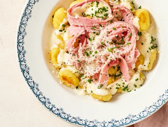 Gnocchis jambon blanc & comté