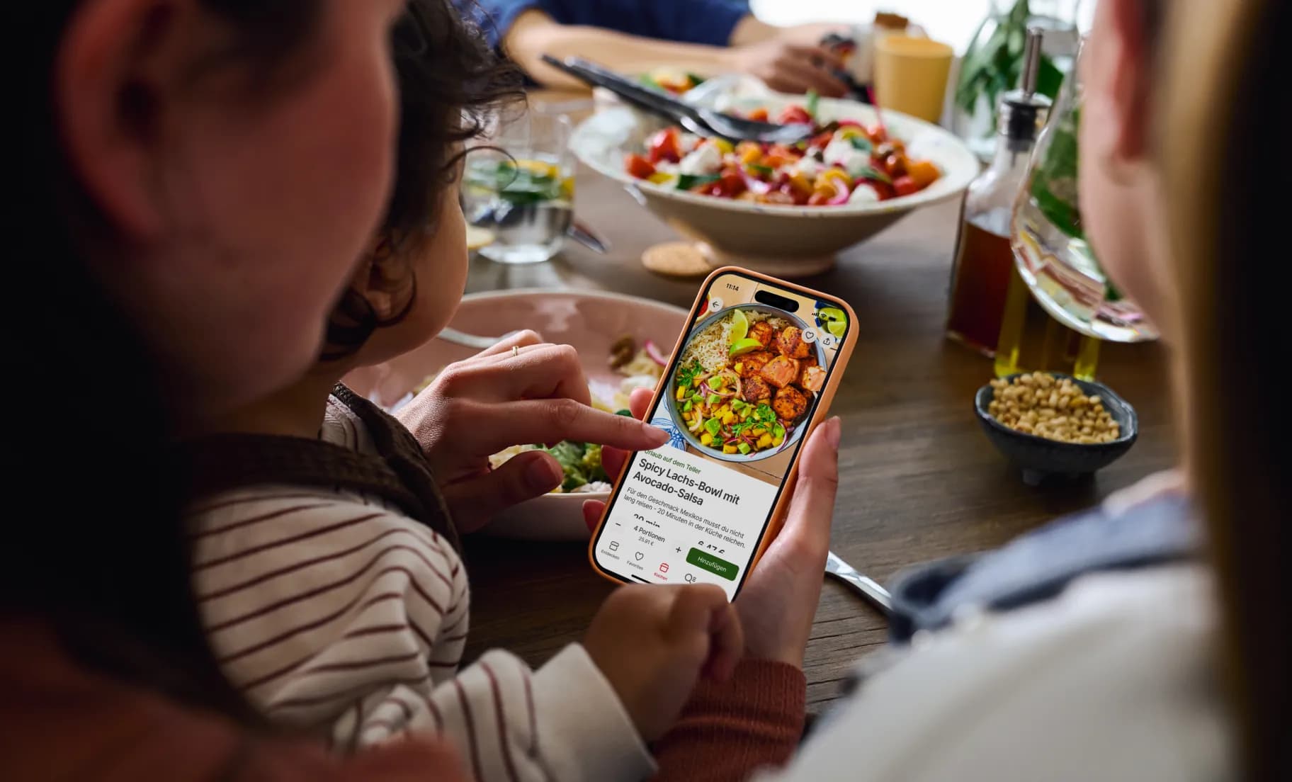 “Was gibt’s zu essen?”